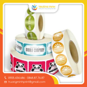 Decal cuộn tem nhãn